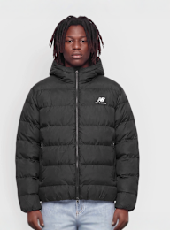 New Balance, Boston Puffer Jacket, black, Image 1 of 4