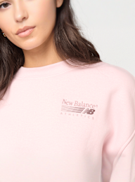 New Balance, Trackside Fleece Crew, light pink, Image 3 of 4