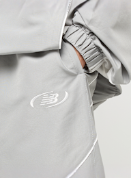 New Balance, Woven Trackside Pant, grey, Image 3 of 5