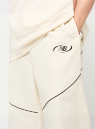 New Balance, Woven Trackside Pant, beige, Image 3 of 5