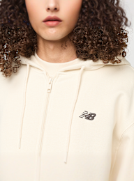 New Balance, Sport Essential Logo Fleece Fullzip, beige, Image 3 of 4