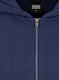 Urban Classics, Fluffy Zip Hoody, blue, Image 3 of 3