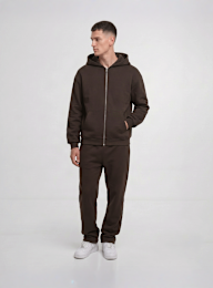 Urban Classics, Fluffy Zip Hoody, brown, Image 3 of 3