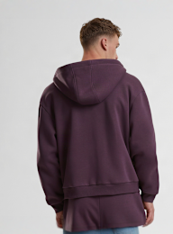 Urban Classics, Fluffy Zip Hoody, purple, Image 2 of 4