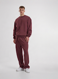 Urban Classics, Fluffy Trackpants, red, Image 3 of 3