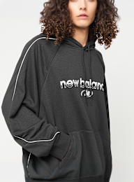 New Balance, Trackside French Terry Hoodie, black, Image 4 of 6