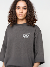 New Balance, Classic Tri-Logo French Terry Crew, grey, Image 3 of 7