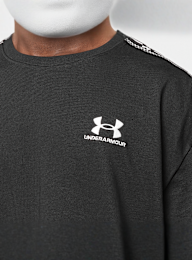 Under Armour, Icon HWT Tee Taped, black, Image 3 of 6