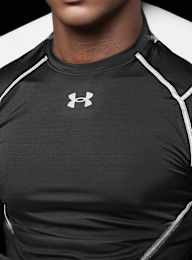 Under Armour, HG Elite Comp Longsleeve, black, Image 2 of 5
