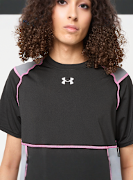 Under Armour, Heatgear Elite Fitted Short Sleeve, grey, Image 3 of 6