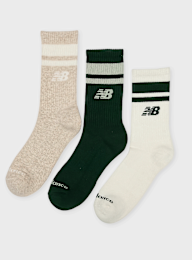 New Balance, 3 PACK - Everyday Stripe Midcalf, multi-colour, Image 1 of 2
