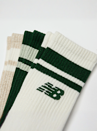 New Balance, 3 PACK - Everyday Stripe Midcalf, multi-colour, Image 2 of 2