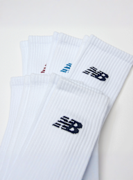 New Balance, 6 PACK - Everyday Seasonal Crew, white, Image 2 of 2