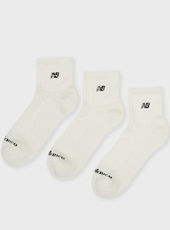 New Balance, 3 PACK - Black Patch Logo Seasonal Ankle, white, Image 1 of 2