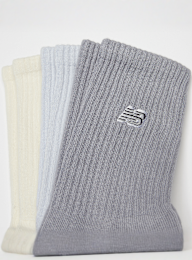 New Balance, 3 PACK - Grey Patch Logo Seasonal Midcalf, multi-colour, Image 2 of 2