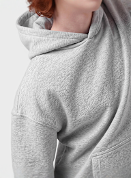 Urban Classics, Fluffy Hoody, grey, Image 3 of 4