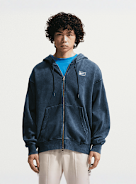 Nike  , Sportswear Graphics Fullzip Hoodie, blue, Image 1 of 4