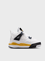 Jordan, Air Jordan 4 Retro "Tour Yellow" Toddler, white, Image 2 of 7