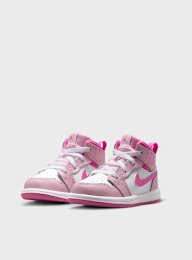 Jordan, Jordan 1 Mid Toddlers, light pink, Image 3 of 7