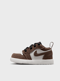 Jordan, Jordan 1 Low Toddlers, brown, Image 1 of 8