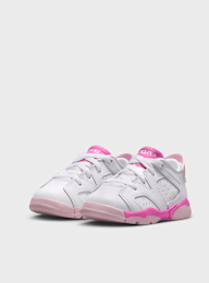 Jordan, Air Jordan 6 Retro Low Toddlers, white, Image 3 of 7