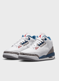 Jordan, Air Jordan 3 Retro (GS) “True Blue”, white, Image 3 of 8