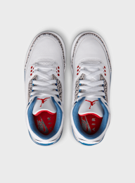 Jordan, Air Jordan 3 Retro (GS) “True Blue”, white, Image 6 of 8
