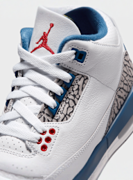 Jordan, Air Jordan 3 Retro (GS) “True Blue”, white, Image 7 of 8