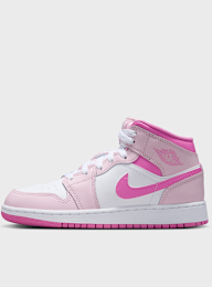 Jordan, Jordan 1 Mid (GS), Pink, Image 1 of 8