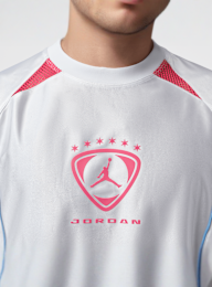Jordan, Brooklyn Long-Sleeve Goalie Top, white, Image 3 of 6