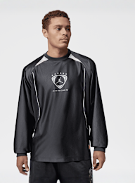 Jordan, Brooklyn Long-Sleeve Goalie Top, black, Image 1 of 6