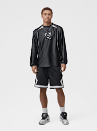 Jordan, Brooklyn Long-Sleeve Goalie Top, black, Image 6 of 6
