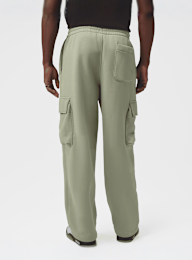 Jordan, Brooklyn Oversized Fleece Cargo Pants, green, Image 2 of 7