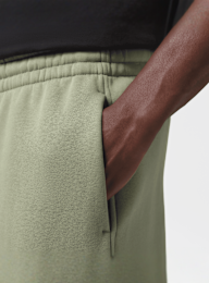 Jordan, Brooklyn Oversized Fleece Cargo Pants, green, Image 3 of 7