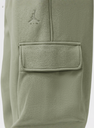 Jordan, Brooklyn Oversized Fleece Cargo Pants, green, Image 4 of 7