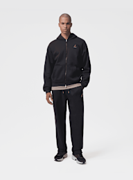 Jordan, Brooklyn Statement Fleece Open-Hem Pants, black, Image 6 of 6
