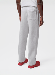 Jordan, Brooklyn Statement Fleece Open Hem Pant, grey, Image 2 of 5
