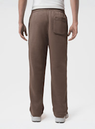 Jordan, Brooklyn Statement Fleece Open-Hem Pants, brown, Image 2 of 6