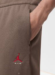 Jordan, Brooklyn Statement Fleece Open-Hem Pants, brown, Image 3 of 6