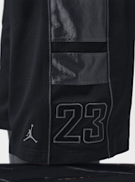 Jordan, Brooklyn Mesh Cat Scratch Shorts, black, Image 7 of 8