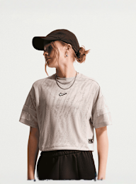 Nike  , Sportswear Mesh Coverup Dance Top, beige, Image 1 of 6