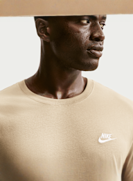 Nike  , Sportswear Club T-Shirt, beige, Image 3 of 3