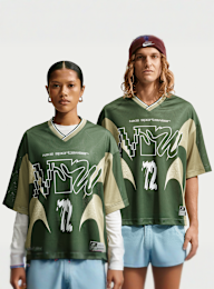 Nike  , Sportswear Loose Mesh T-Shirt, green, Image 1 of 5