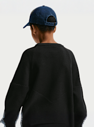 Nike  , Sportswear Crew-Neck Sweater, black, Image 3 of 4