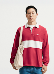 Nike  , Club Longsleeve Rugby Top, red, Image 1 of 5
