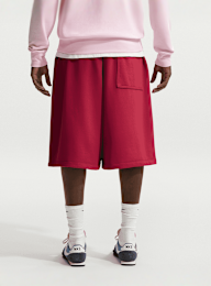 Nike  , Sportswear Club Oversize French Terry Shorts, red, Image 2 of 4