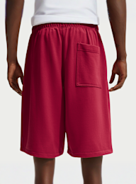 Nike  , Sportswear Club Oversize French Terry Shorts, red, Image 4 of 4