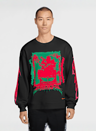 Nike  , Graphic Fleece Crew-Neck Sweatshirt, multi-colour, Image 1 of 3