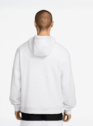 Nike  , "Your Message Here" Graphic Fleece Hoodie, white, Image 2 of 3