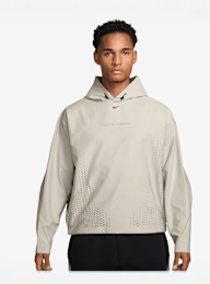 Nike, Tech Dri-FIT Shori Perforated Hooded Pullover, beige, Image 1 of 4
